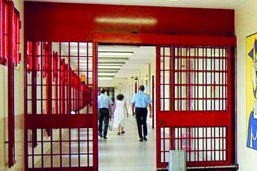 L'interno di un carcere (Foto simbolo)