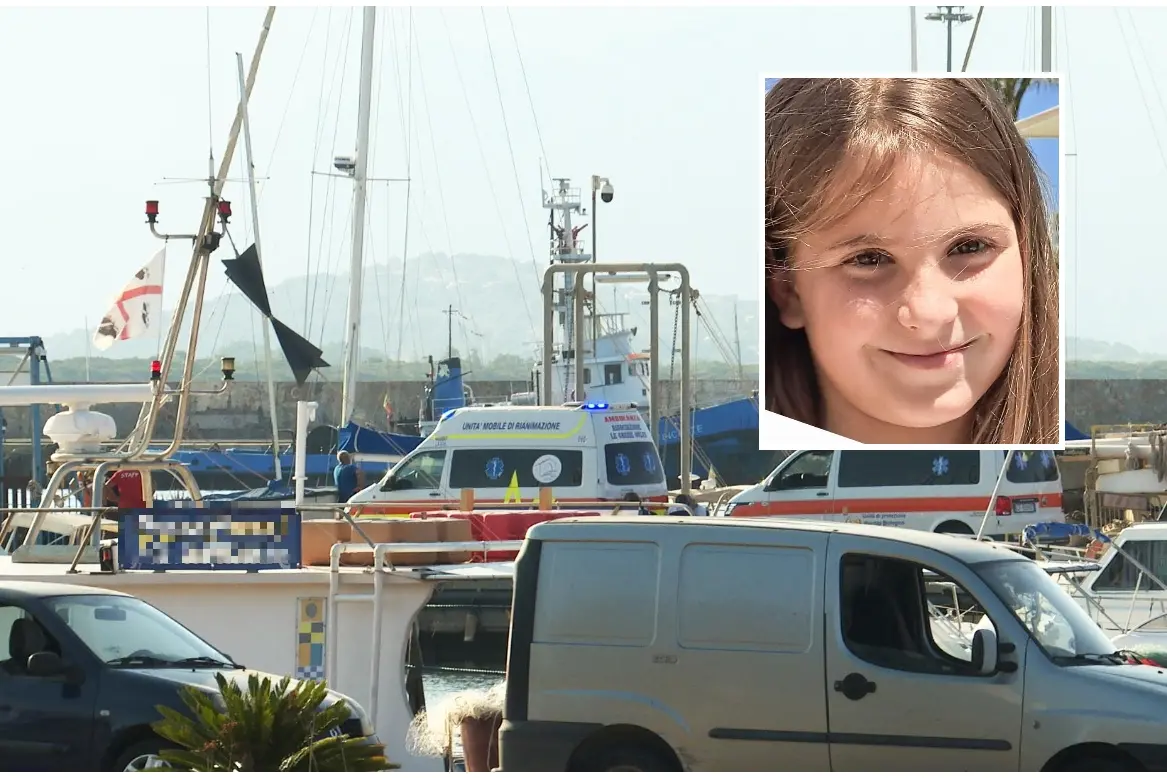 L'intervento dei soccorsi e, nel riquadro, Anna Laura Pilia (L'Unione Sarda)