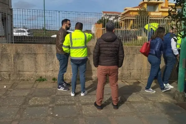 Il sopralluogo