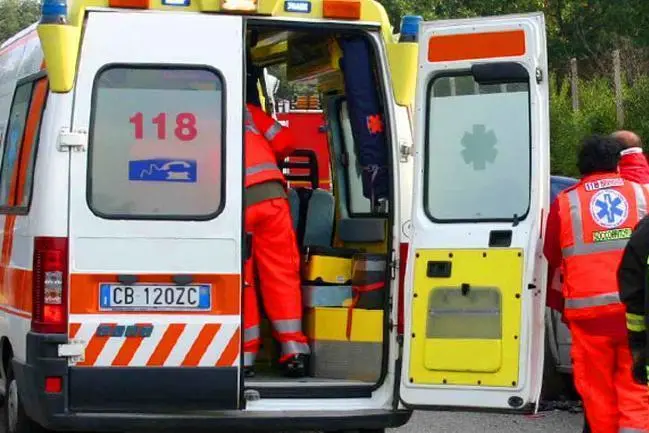 Un’ambulanza