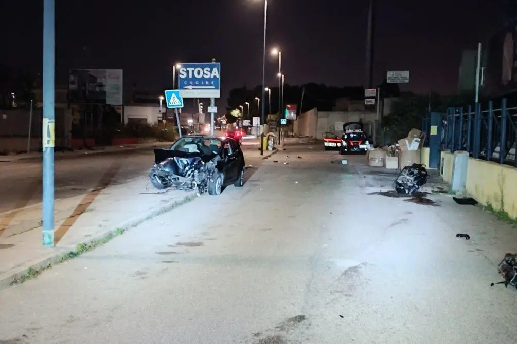 Il luogo dell'incidente