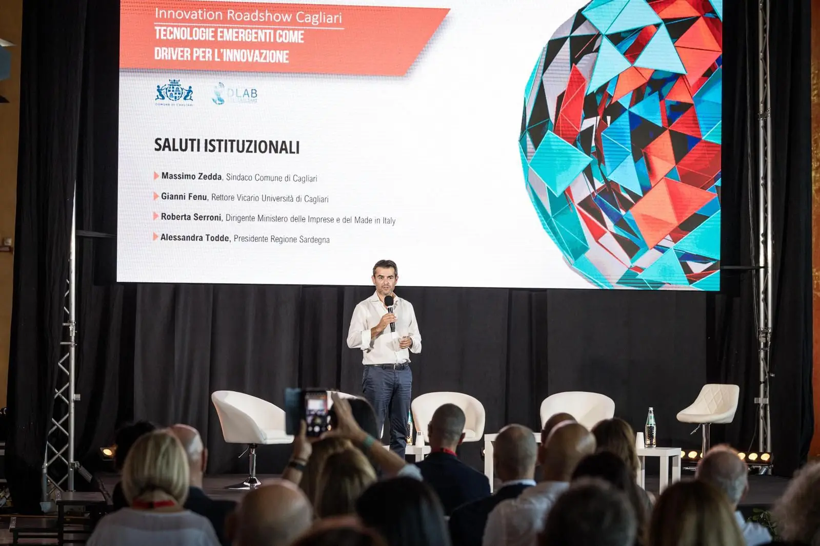 Zedda a Innovation Roadshow (foto concessa)
