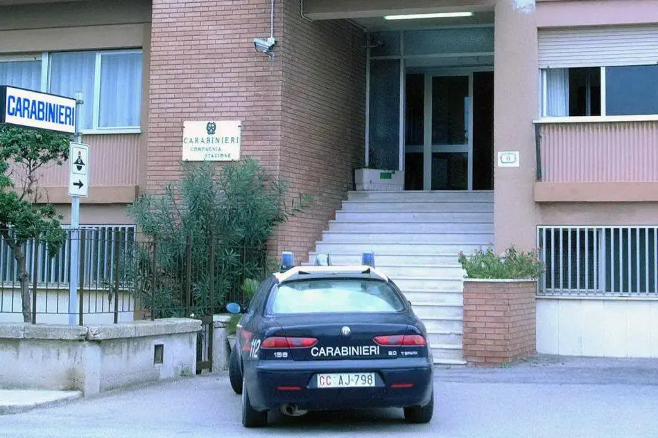 La caserma di Porto Torres (Archivio L'Unione Sarda)