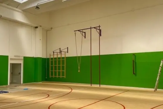 La palestra comunale (foto concessa)
