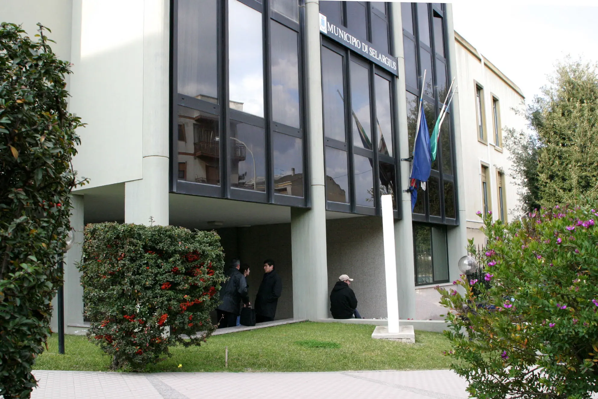 Il municipio di Selargius