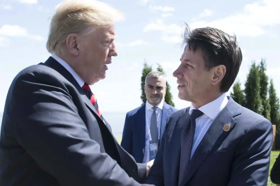 Donald Trump e Giuseppe Conte