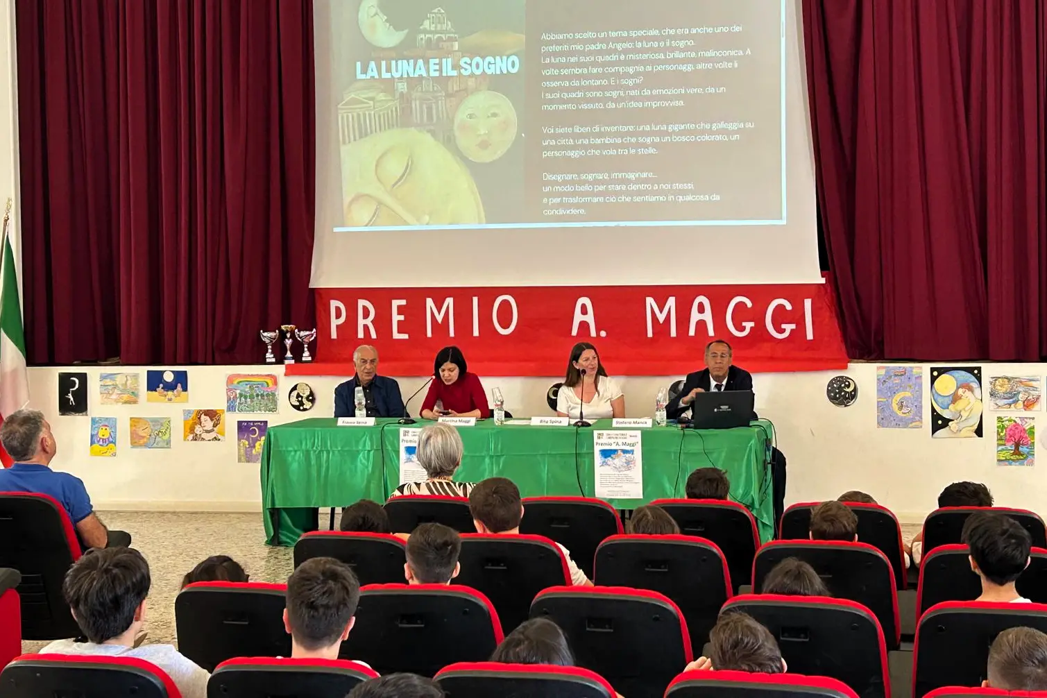 La cerimonia conclusiva del Premio "Angelo Maggi"