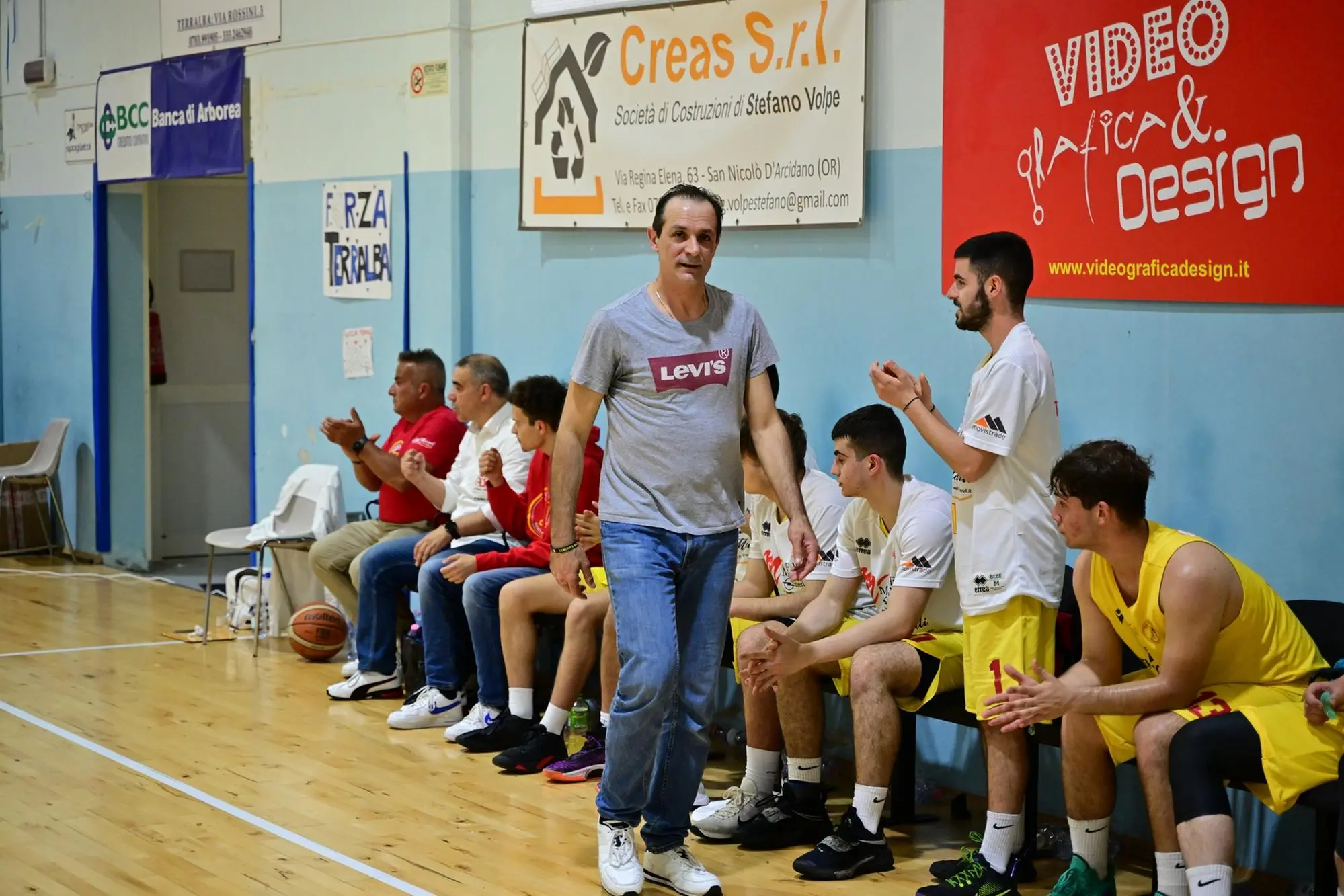 Giangiorgio Cadoni, confermato alla guida della Demones Ozieri (foto concessa)