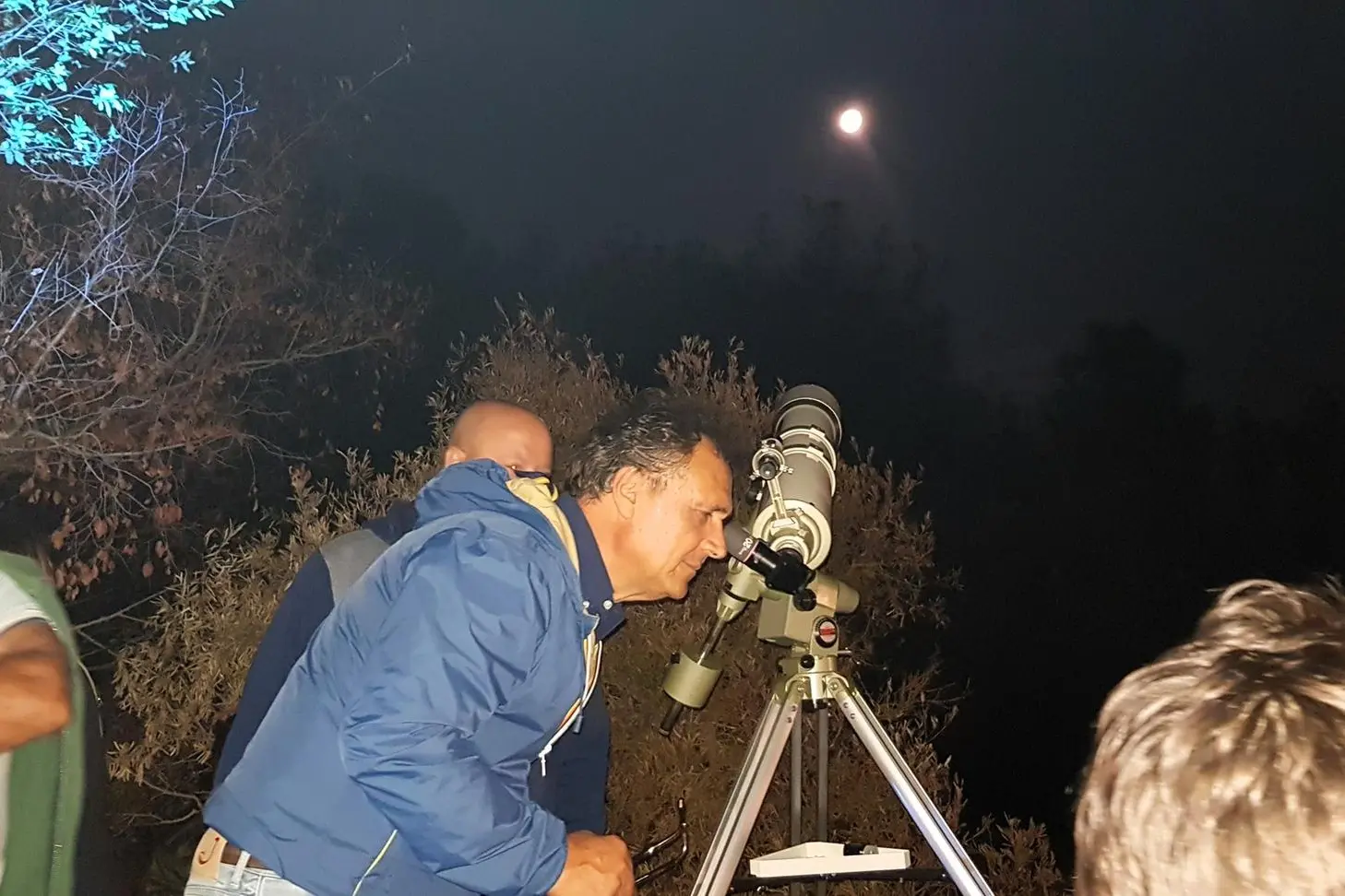 Astronomia nel Monte San Mauro (foto Sirigu)