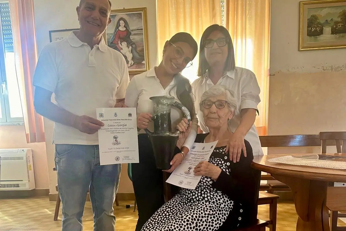 La premiazione (foto Sirigu)